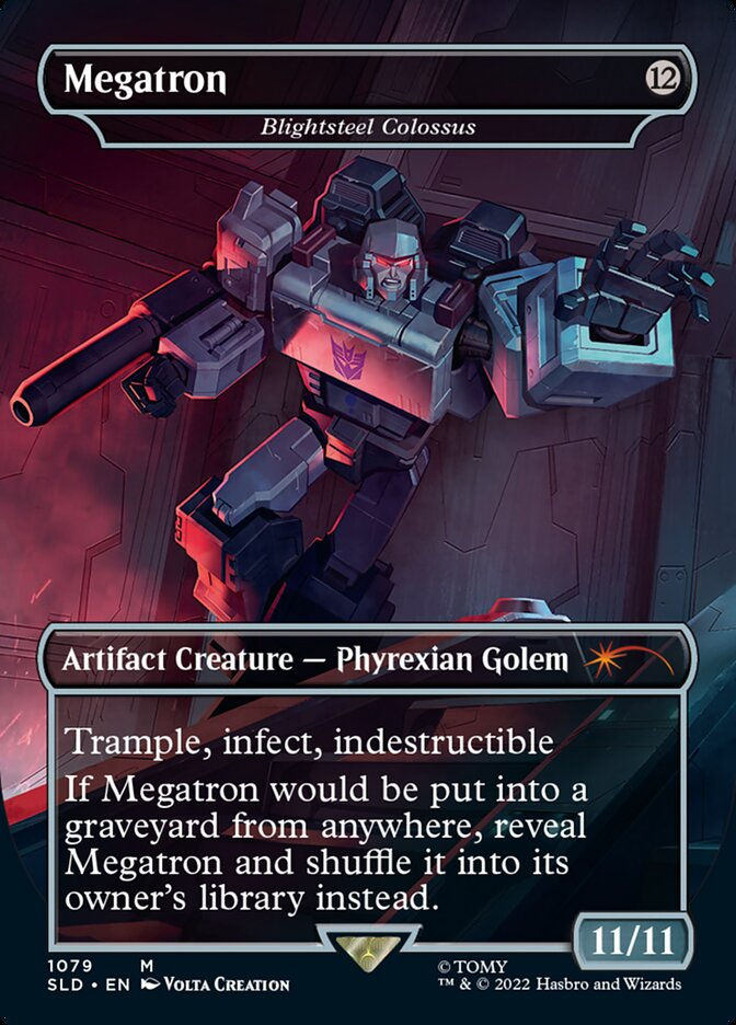 Blightsteel Colossus // Blightsteel Colossus (SLD) (1079) / Borderless — cara 1 de 2