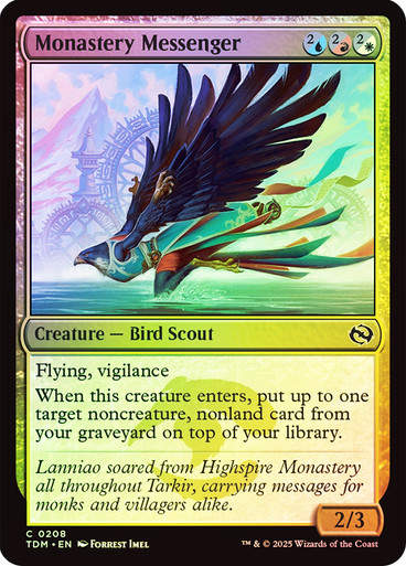 Monastery Messenger (TDM) (208) / Foil