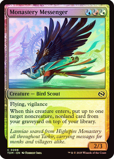 Monastery Messenger (TDM) (208) / Foil