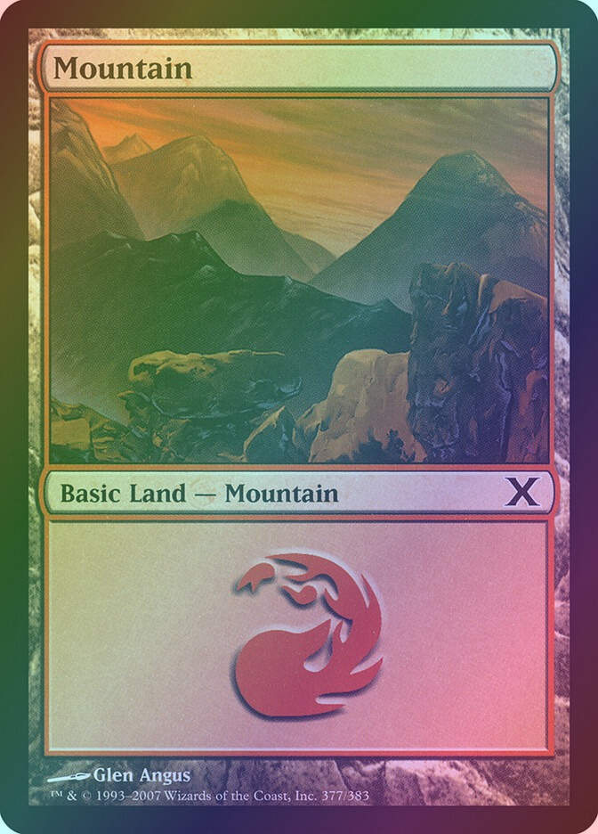 Mountain (10E) (377) / Foil