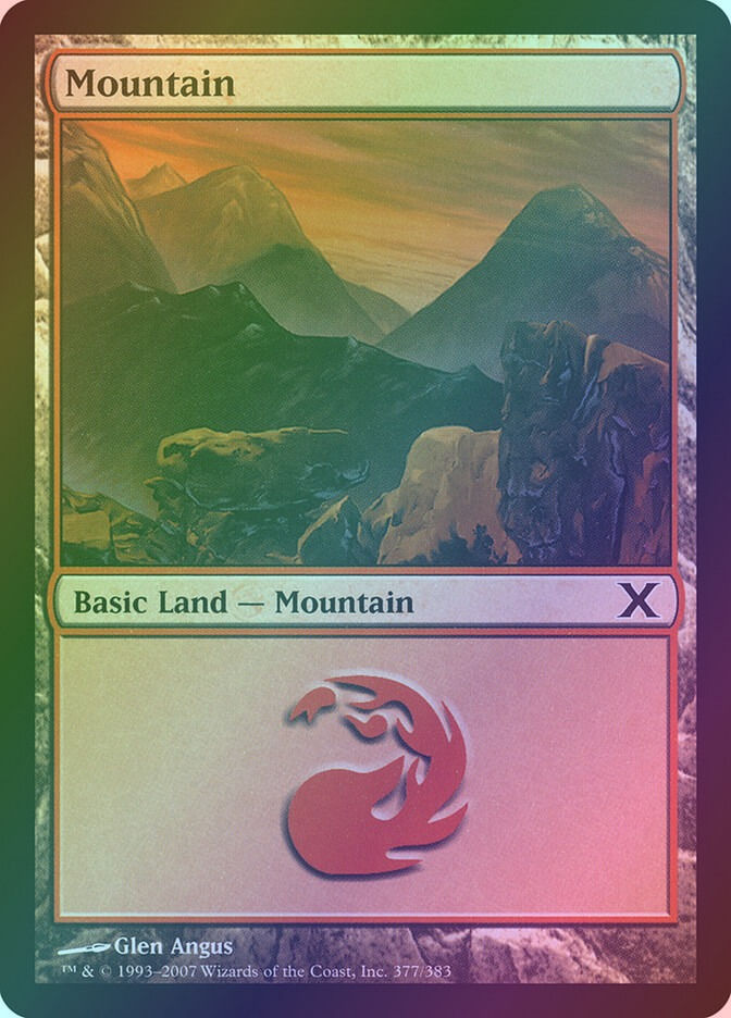 Mountain (10E) (377) / Foil