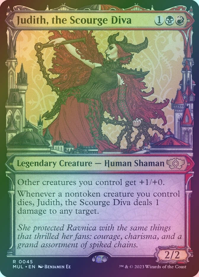 Judith, the Scourge Diva (MUL) (45) / Showcase / Foil