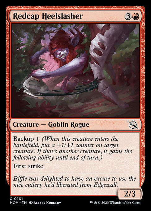 Redcap Heelslasher (mom)