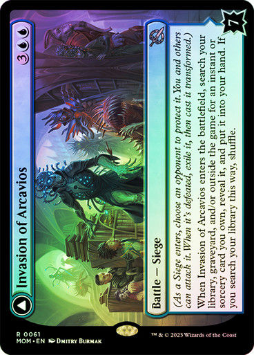 Invasion of Arcavios // Invocation of the Founders (mom) / Foil — cara 1 de 2