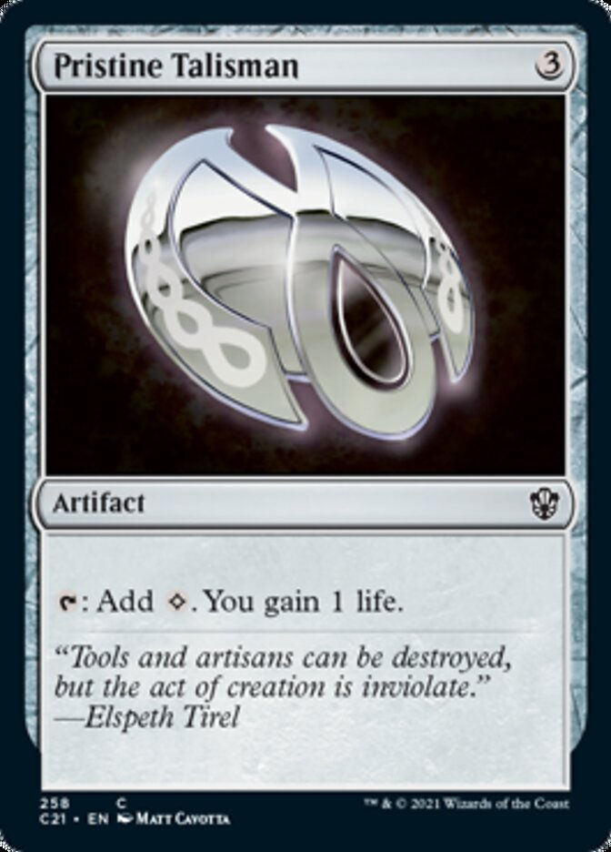 Pristine Talisman (C21)