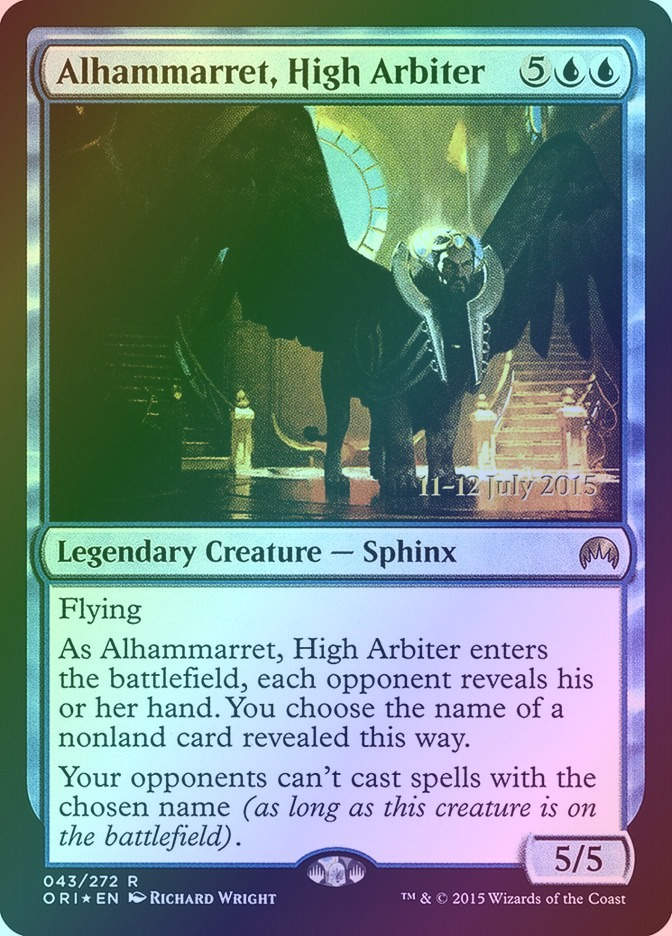 Alhammarret, High Arbiter (PORI) (43s) / Foil