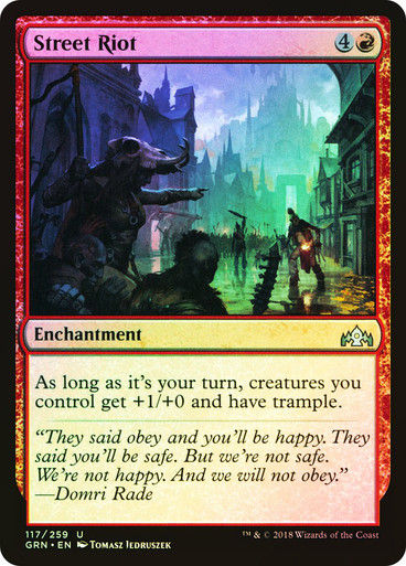 Street Riot (GRN) (117) / Foil