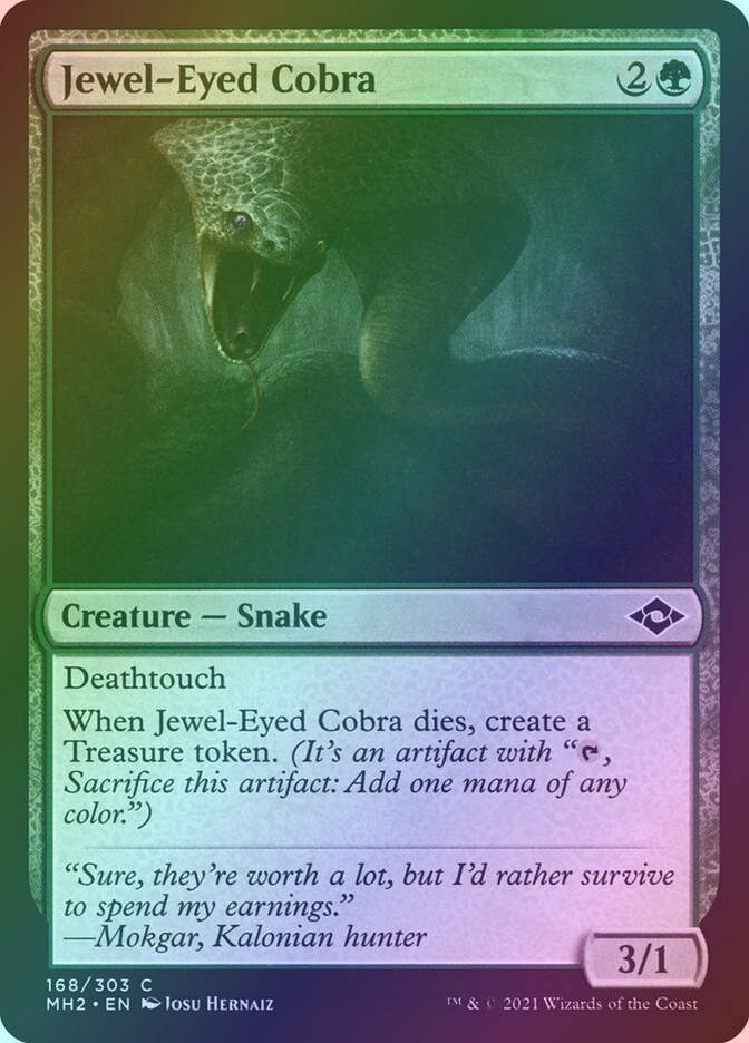 Jewel-Eyed Cobra (MH2) (168) / Foil