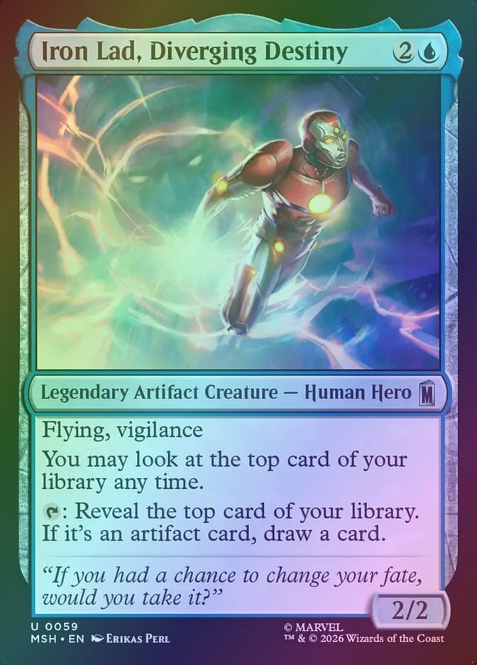 Iron Lad, Diverging Destiny (MSH) (59) / Foil