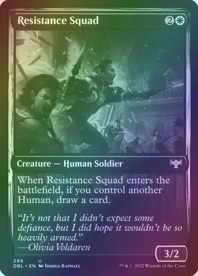 Resistance Squad (DBL) (299) / Foil
