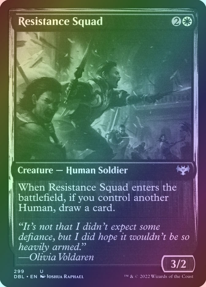 Resistance Squad (DBL) (299) / Foil