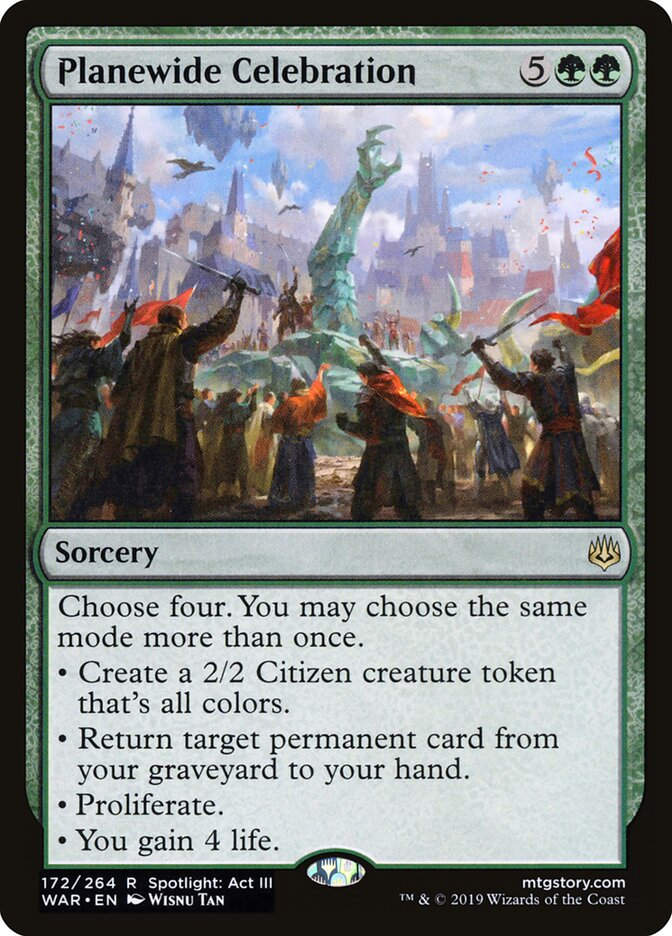 Planewide Celebration (WAR) (172)