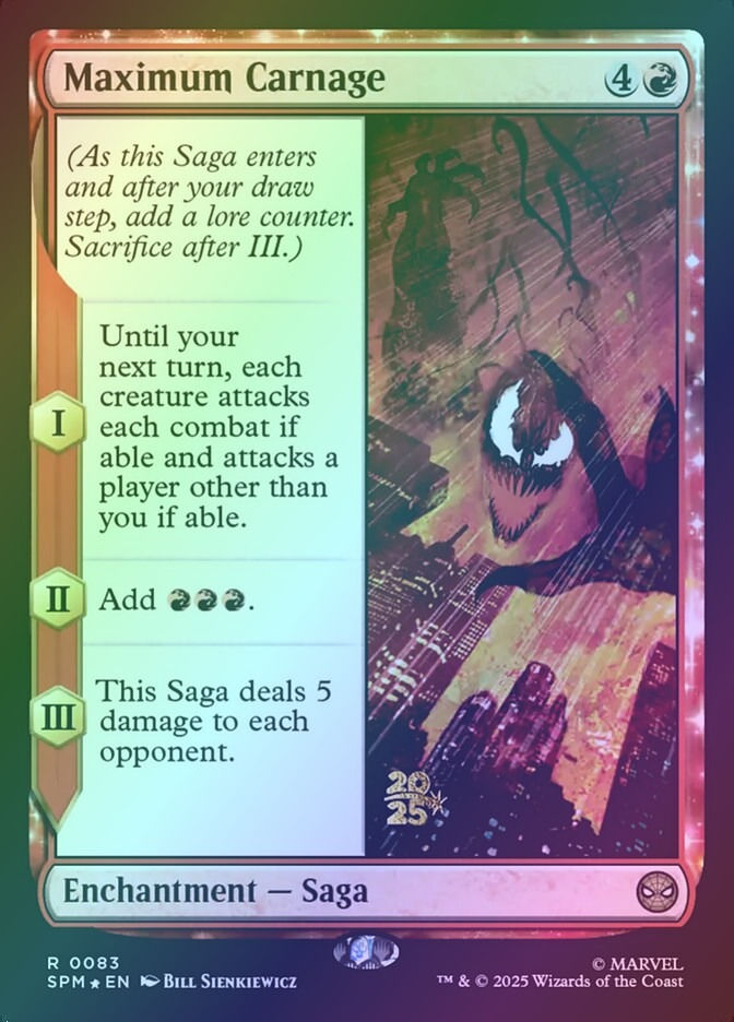 Maximum Carnage (PSPM) (83s) / Foil