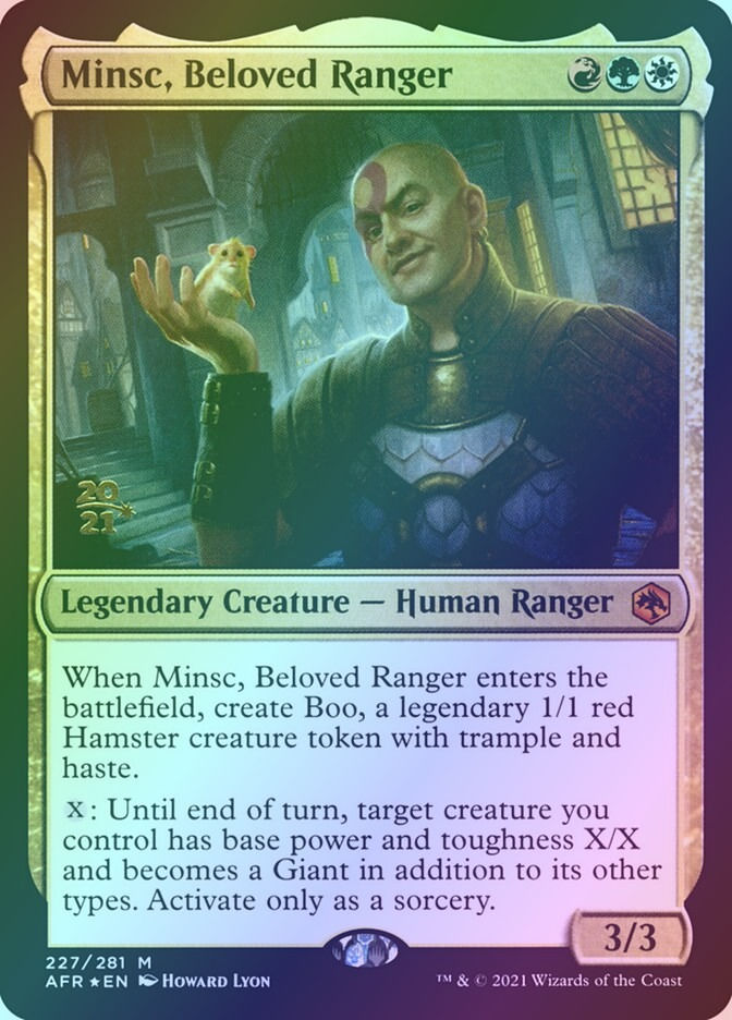 Minsc, Beloved Ranger (PAFR) (227s) / Foil