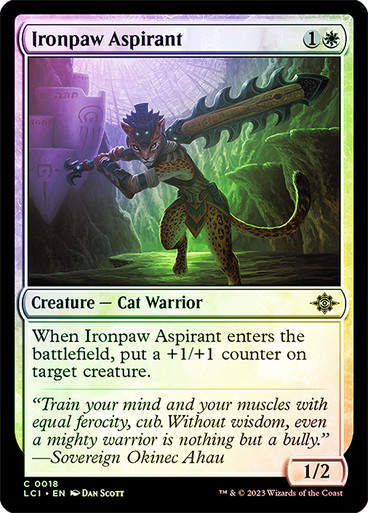 Ironpaw Aspirant (lci) / Foil