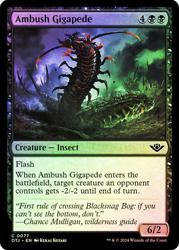 Ambush Gigapede (otj) (77) / Foil
