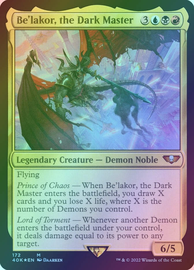 Be'lakor, the Dark Master (40K) (172) / Foil