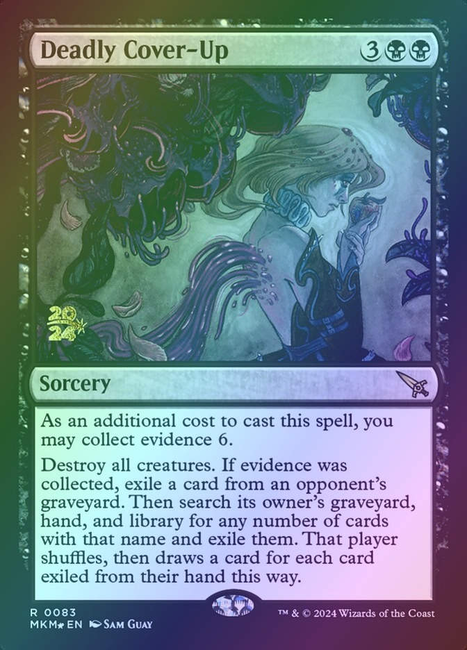 Deadly Cover-Up (PMKM) (83s) / Foil