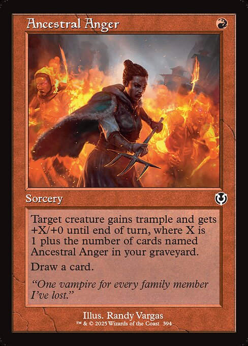 Ancestral Anger (INR) (394) / Retro Frame