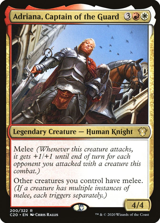 Adriana, Captain of the Guard (C20) (200)