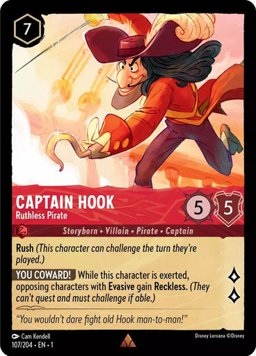 Captain Hook - Ruthless Pirate (LOR_TFC)