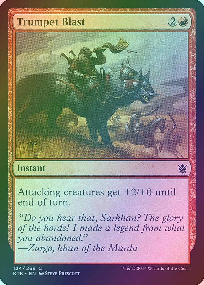 Trumpet Blast (KTK) (124) / Foil