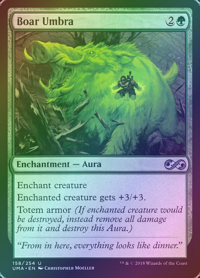 Boar Umbra (UMA) (158) / Foil