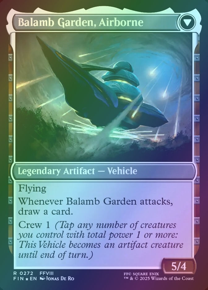 Balamb Garden, SeeD Academy // Balamb Garden, Airborne (PFIN) (272s) / Foil — cara 2 de 2