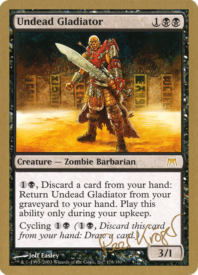 Undead Gladiator (WC03) (pk178)