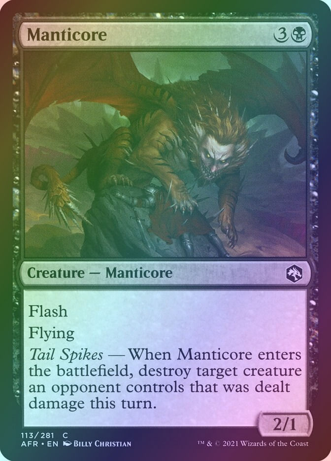 Manticore (AFR) (113) / Foil