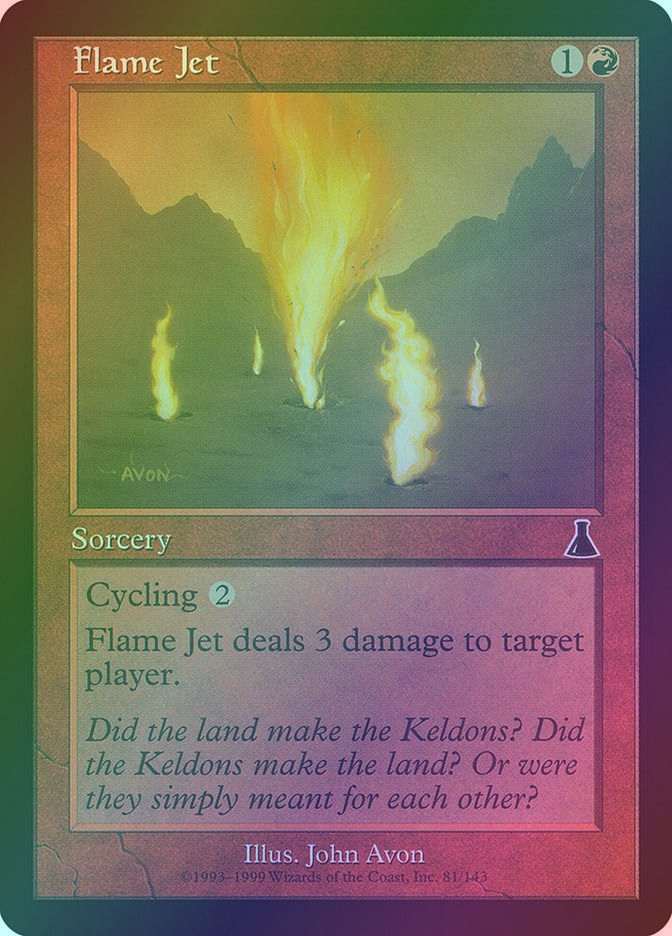 Flame Jet (UDS) (81) / Foil