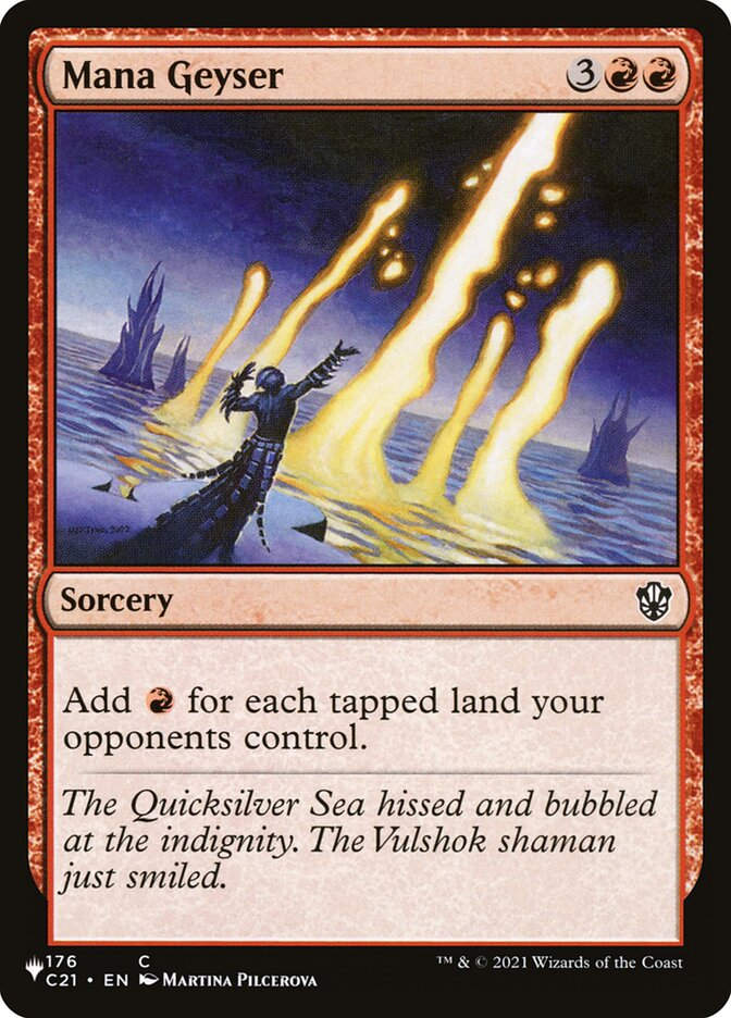 Mana Geyser (PLST) (C21-176)