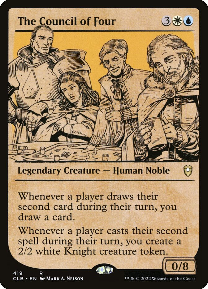 The Council of Four (CLB) (419) / Showcase