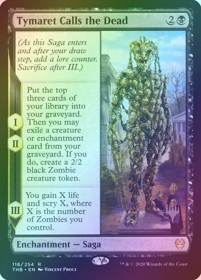 Tymaret Calls the Dead (PTHB) (118p) / Foil