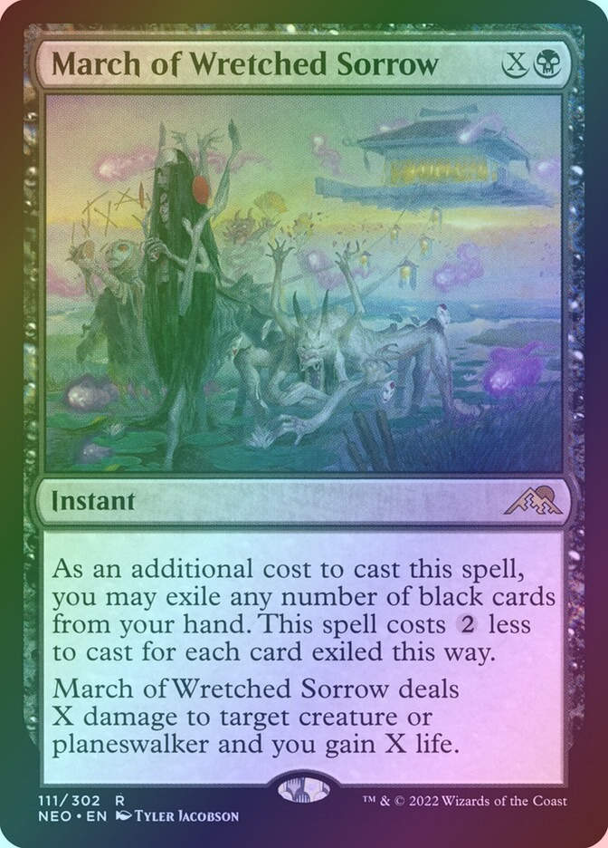 March of Wretched Sorrow (NEO) (111) / Foil