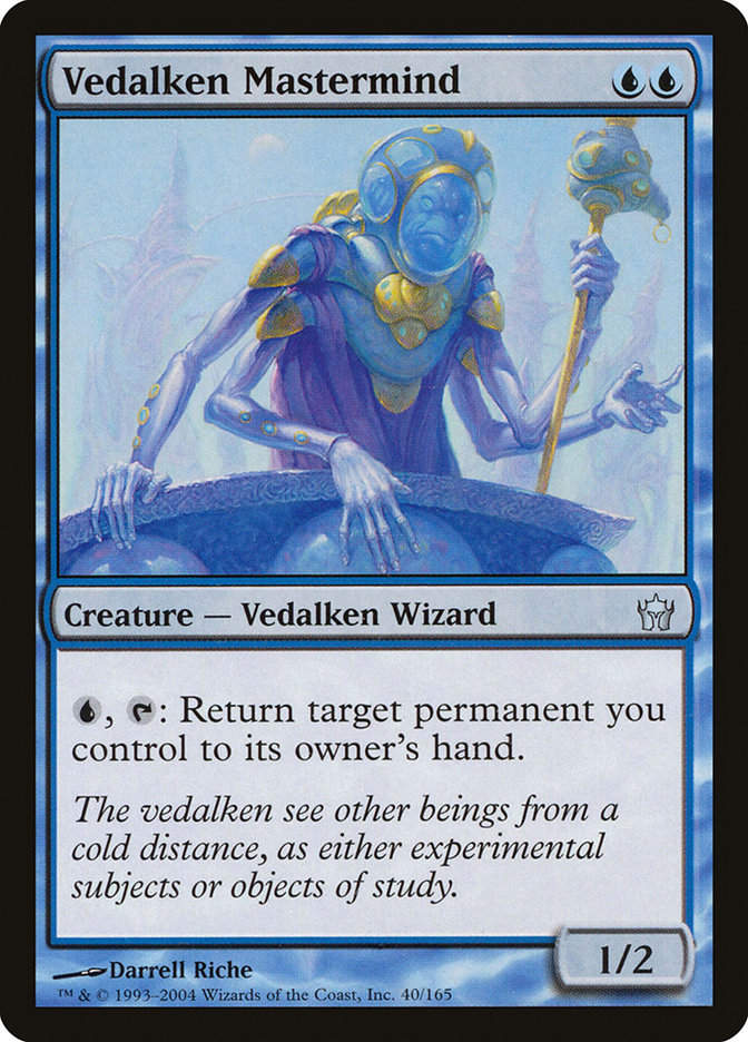 Vedalken Mastermind (5DN) (40) / Foil