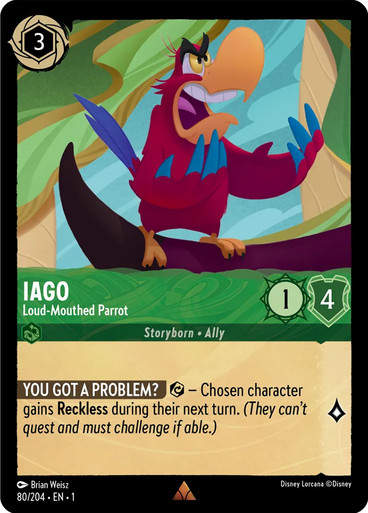Iago - Loud-Mouthed Parrot (LOR_TFC)