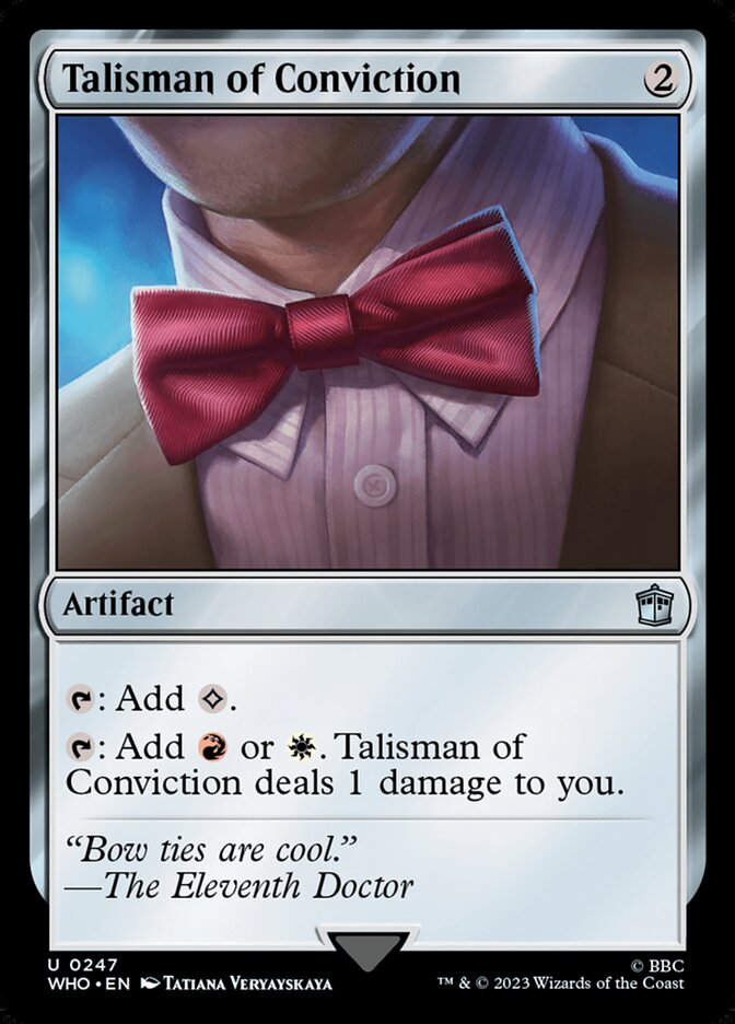 Talisman of Conviction (WHO) (247)