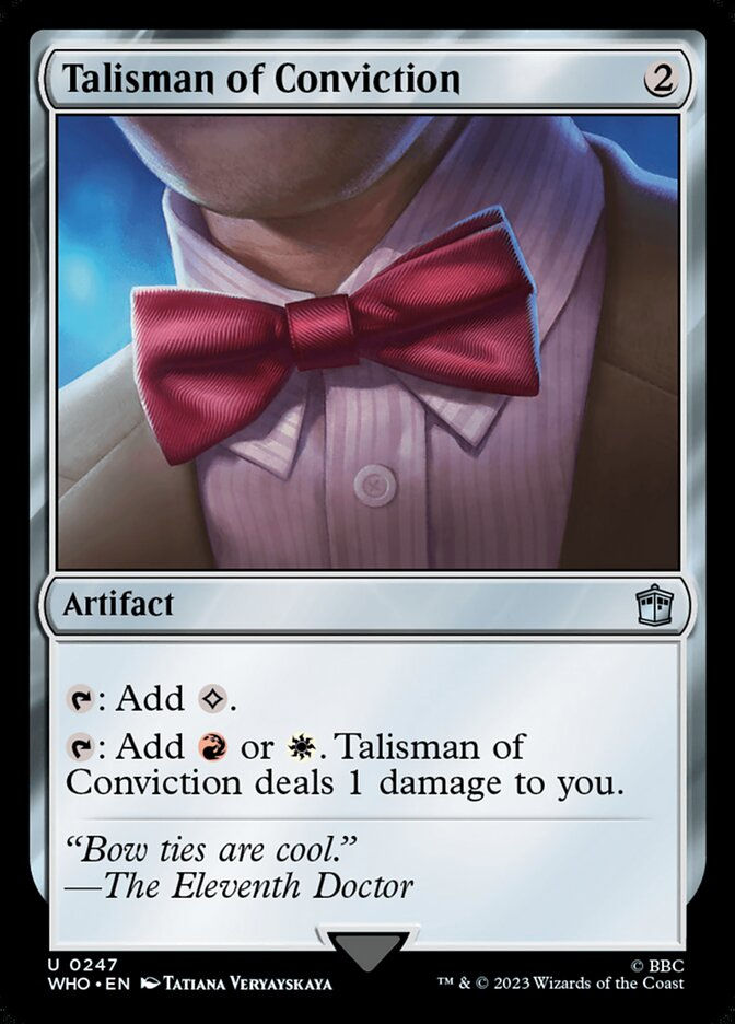 Talisman of Conviction (WHO) (247)
