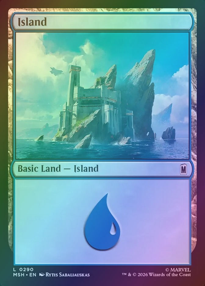 Island (MSH) (290) / Foil