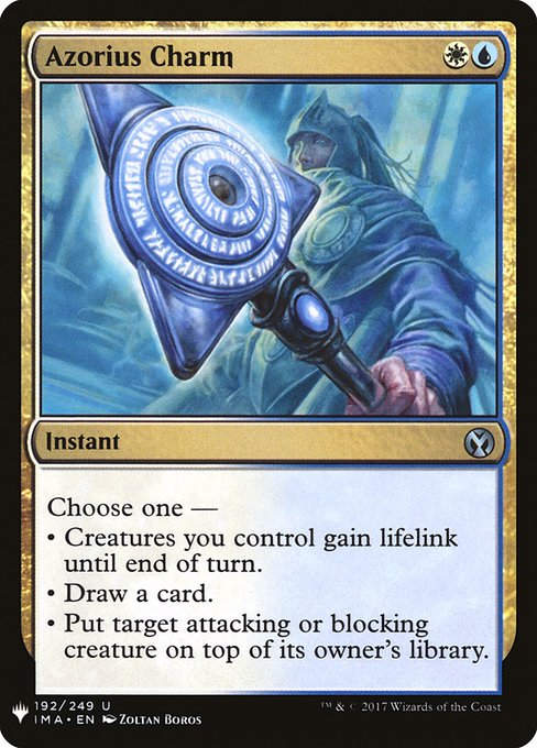 Azorius Charm (PLST) (IMA-192)