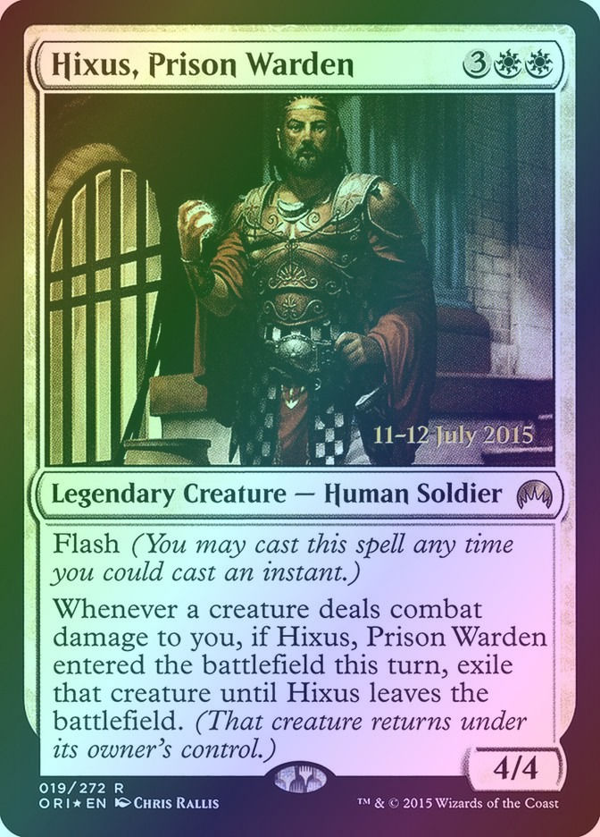 Hixus, Prison Warden (PORI) (19s) / Foil