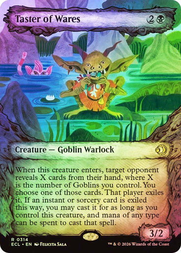 Taster of Wares (ECL) (314) / Showcase / Foil
