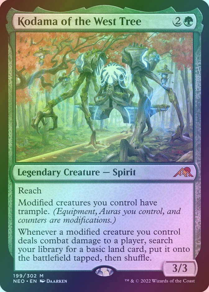Kodama of the West Tree (NEO) (199) / Foil