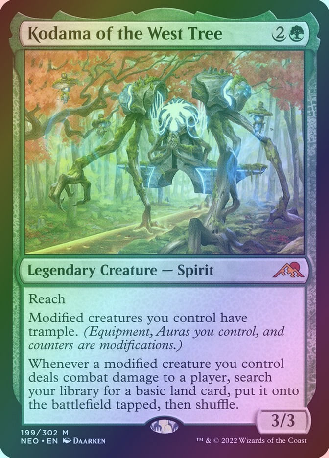 Kodama of the West Tree (NEO) (199) / Foil