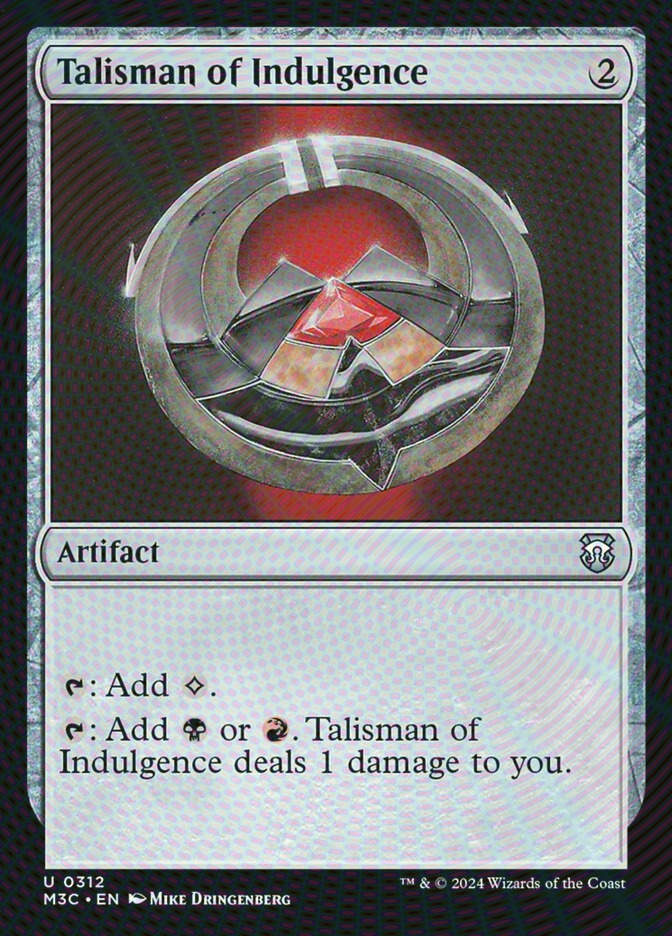 Talisman of Indulgence (M3C) (312) / Ripple Foil