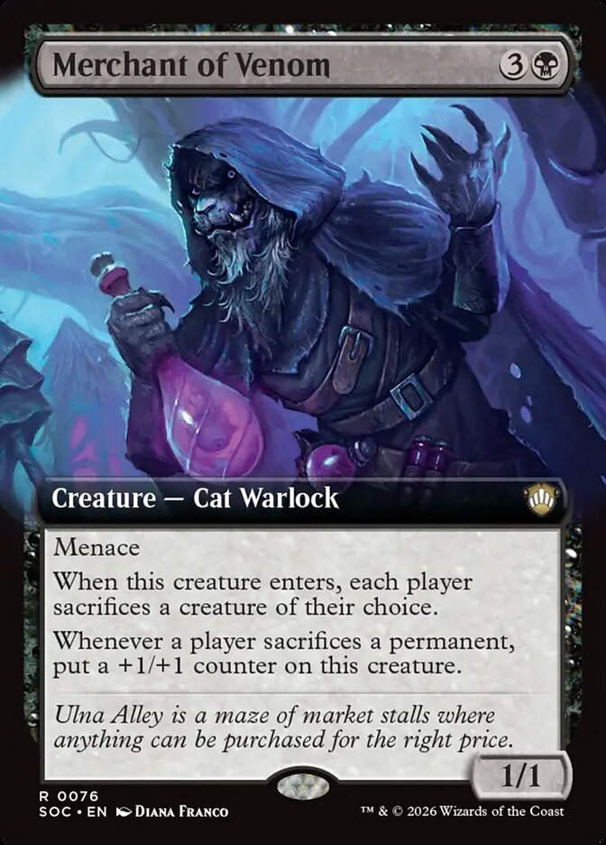 Merchant of Venom (SOC) (76) / Extended Art