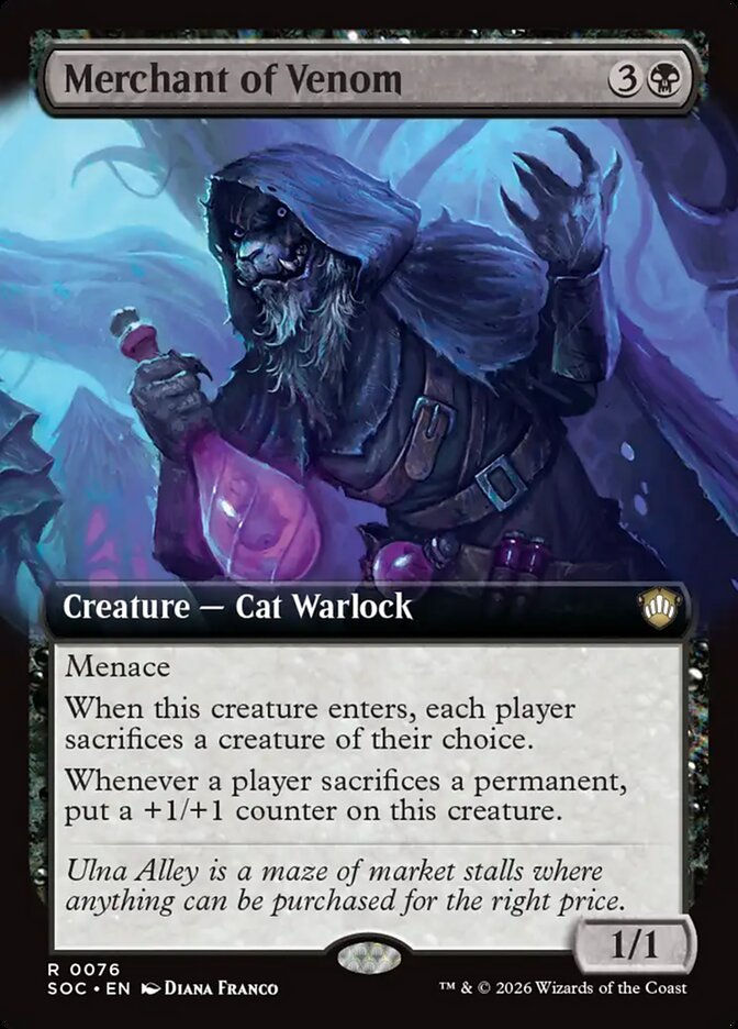 Merchant of Venom (SOC) (76) / Extended Art