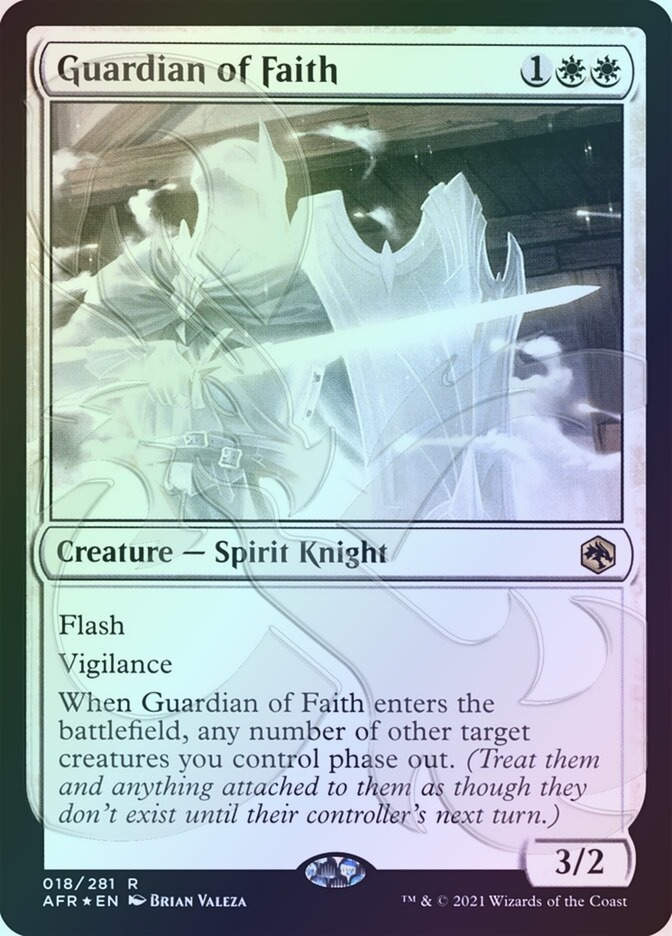 Guardian of Faith (PAFR) (18a) / Embossed Foil