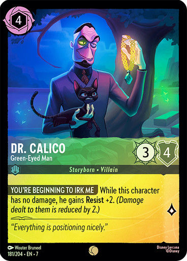 Dr. Calico - Green-Eyed Man (LOR_ARC) / Foil